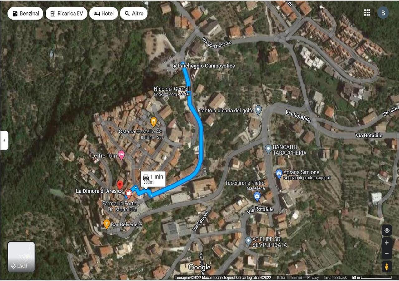 La Dimora Di Ares Villa Формия Екстериор снимка